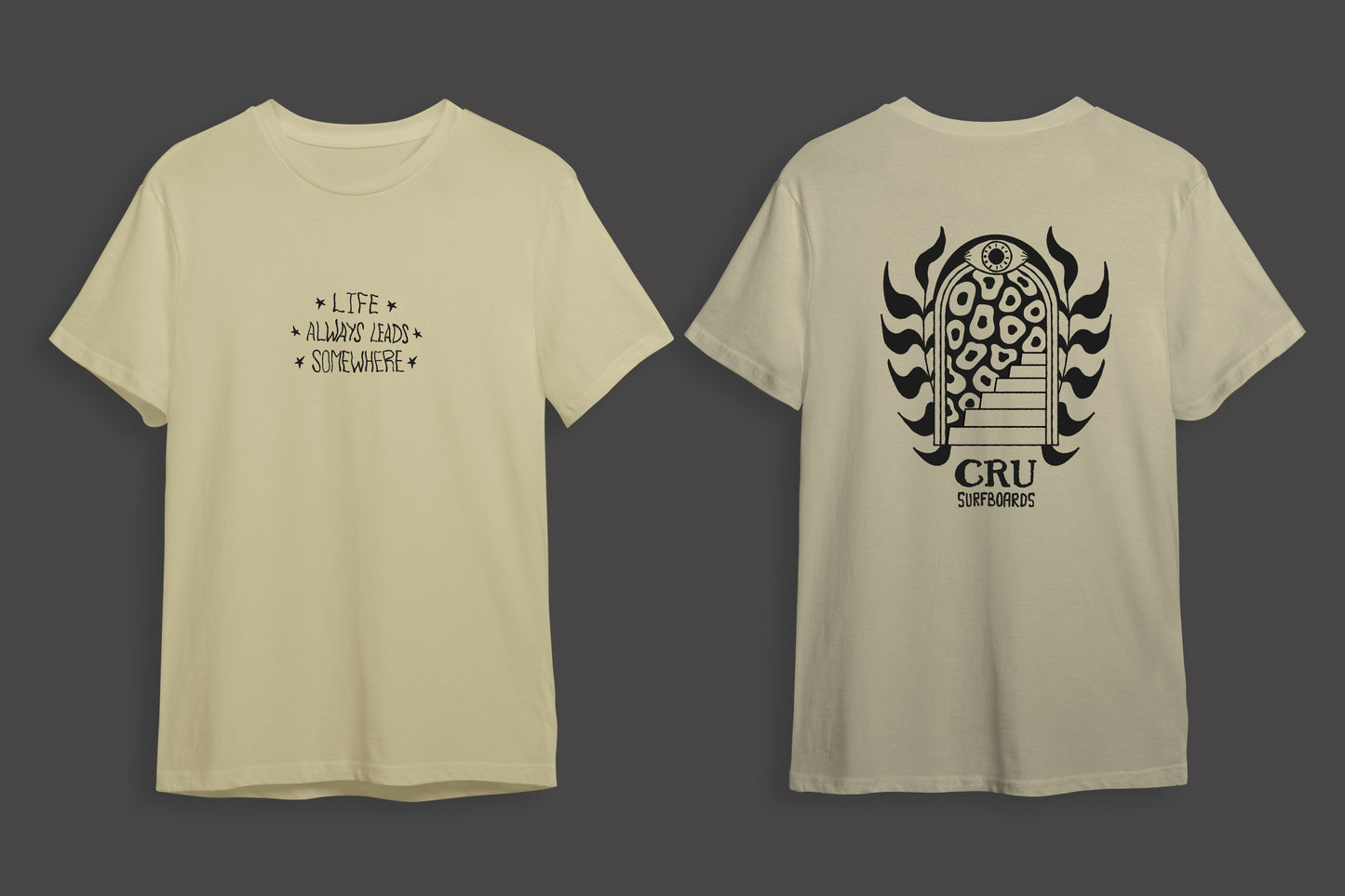 Portal Oversized T-Shirt - CRU Surfboards